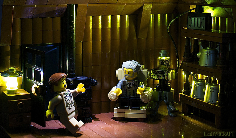 Illustration for article titled These Cthulhu LEGO sets will drive you insane with little plastic bricks